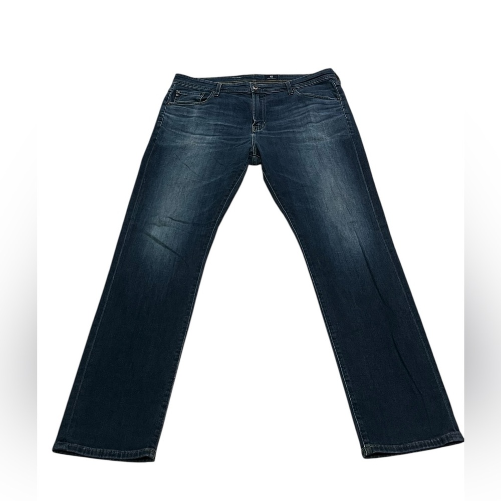 AG Adriano Goldschmied The Everett Slim Straight Jeans Men’s 38x32 Dark Wash